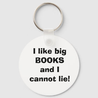 I like big books key chain