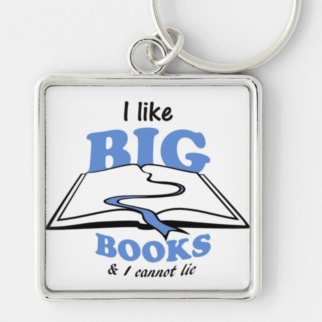I like Big Books Key Ring (Front)