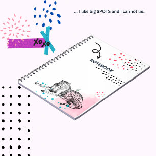 I Like Big Spots Leopard Notebook
