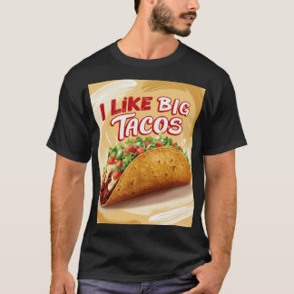 I like big tacos  T-Shirt