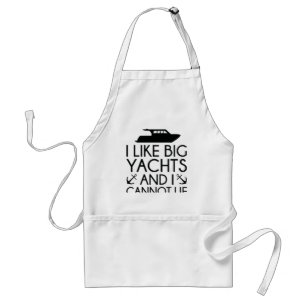 I Like Big Yachts Standard Apron