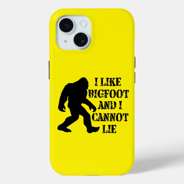 I like Bigfoot and I cannot Lie    Case-Mate iPhone Case (Back)