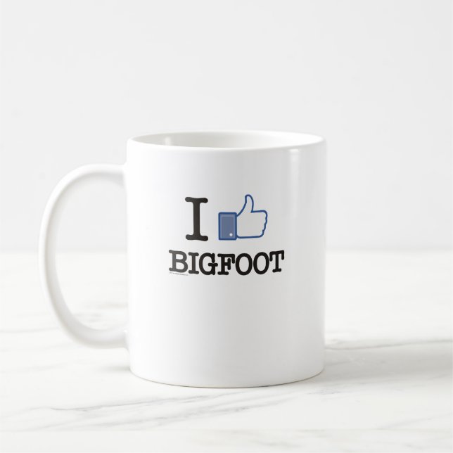 I Like Bigfoot Coffee Mug (Left)