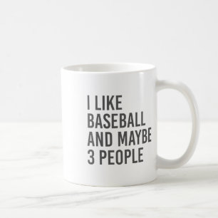 I Like Bysebyll And Maybe 3 People Coffee Mug