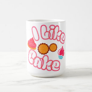 I Like Cake Coffee Mug