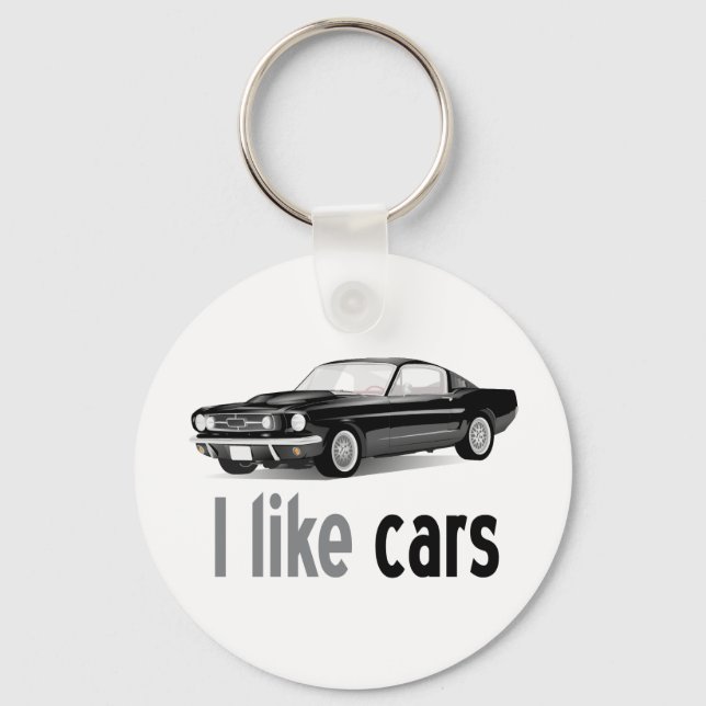 I like cars key ring (Front)