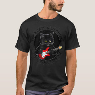 I Like Cats And Guitar And Maybe 3 People Parent's T-Shirt