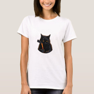 I Like Cats And Hockey And Maybe 3 People Minimal T-Shirt