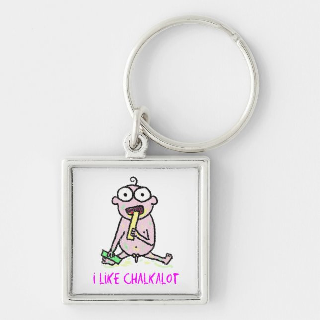 I Like Chalkalot Key Ring (Front)