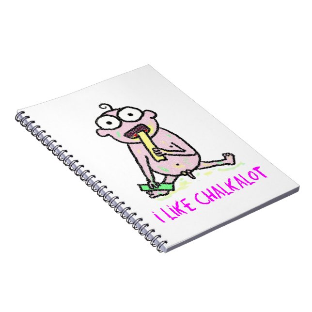 I Like Chalkalot Notebook (Right Side)
