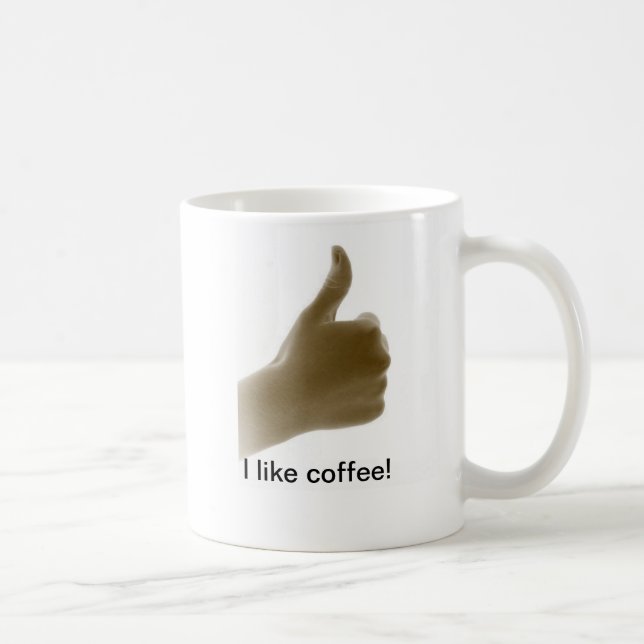 I Like Coffee Mug! Mug (Right)