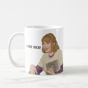 I Like D Retro 80s Sarcasm – "I like Dick!"  Coffee Mug