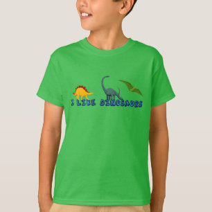 I Like Dinosaurs Kids T-Shirt