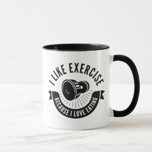 I Like Exercise Mug
