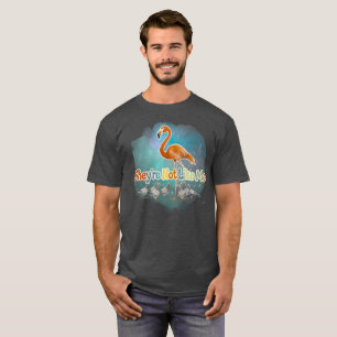 I Like Flamingos -They’re Not Like Me T-Shirt