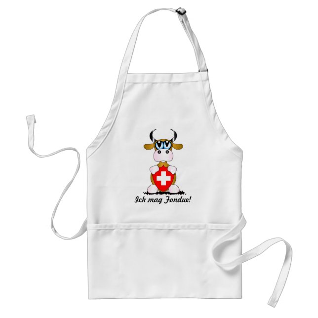 I like fondue standard apron (Front)