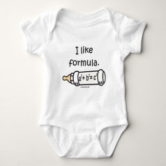 I Like Forumla Baby Bodysuit