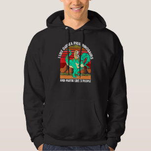 I Like Guinea Pigs Dinosaurs And Maybe 3 People Gu Hoodie