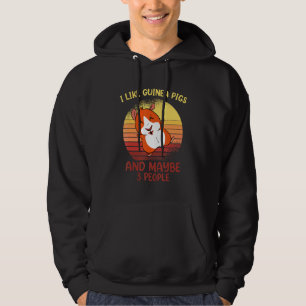 I Like Guinea Pigs Guinea Pig Owners Hoodie