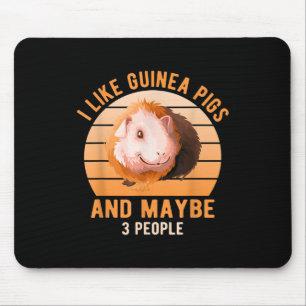 I Like Guinea Pigs Wheek Cavy Lover Guinea Pig Mum Mouse Pad