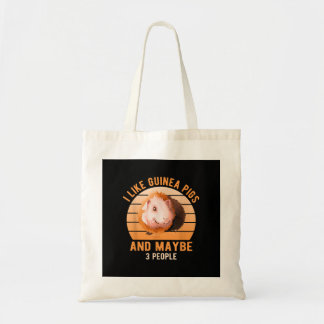 I Like Guinea Pigs Wheek Cavy Lover Guinea Pig Mum Tote Bag