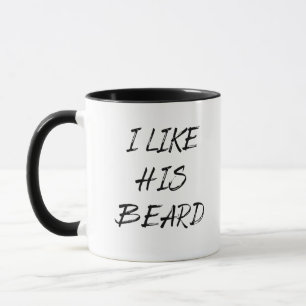 I like his beard beardedman funny mug
