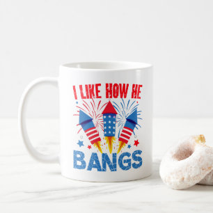 I Like How He Bangs Couple Matching Family Reunion Coffee Mug