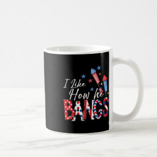 I Like How She Explodes Fireworks Funny Couple 4th Coffee Mug