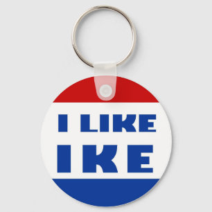 I Like Ike Key Ring