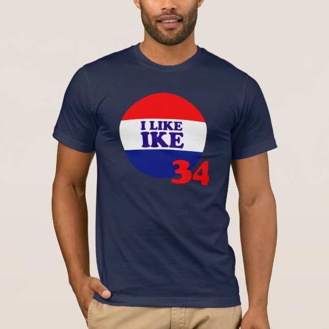 I LIke Ike Simple T-Shirt (Front)