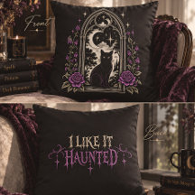 I Like It Haunted Black Cat Gothic