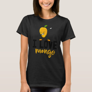 I Like Mango Sweet Dabbing Funny Mango Fruit Love T-Shirt