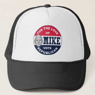 I-LIKE-MIKE-BUTTON-REPUBLICAN TRUCKER HAT