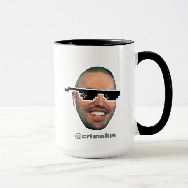 I like my coffee with crim mug! @crimulus mug (Right)