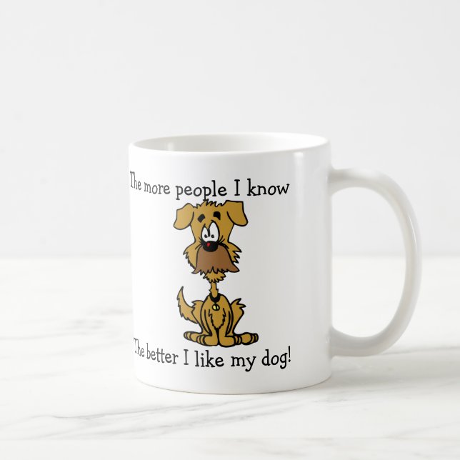 I Like My Dog Mug (Right)