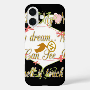 I like My money in my dreams where I can. iPhone 16 Case