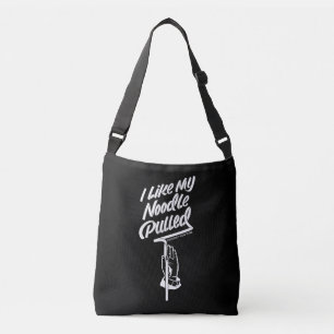 'I Like My Noodle Pulled' Crossbody Bag