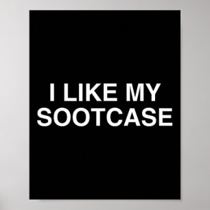 I Like My Sootcase Suitcase Funny Trump Novelty Y2 Poster
