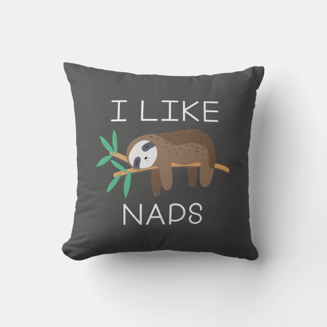 I Like Naps Cushion (Front)