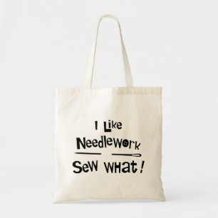 I Like Needlework Tote Bag
