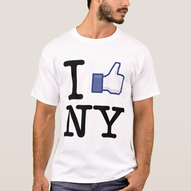 "I Like New York" Facebook Shirt (Front)