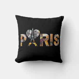 I like Paris with a colorful urban decor. Cushion
