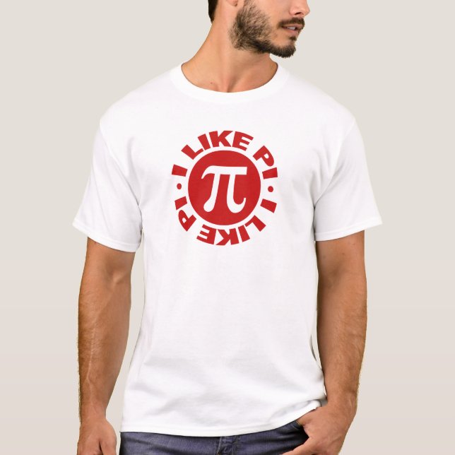 I Like Pi T-Shirt (Front)