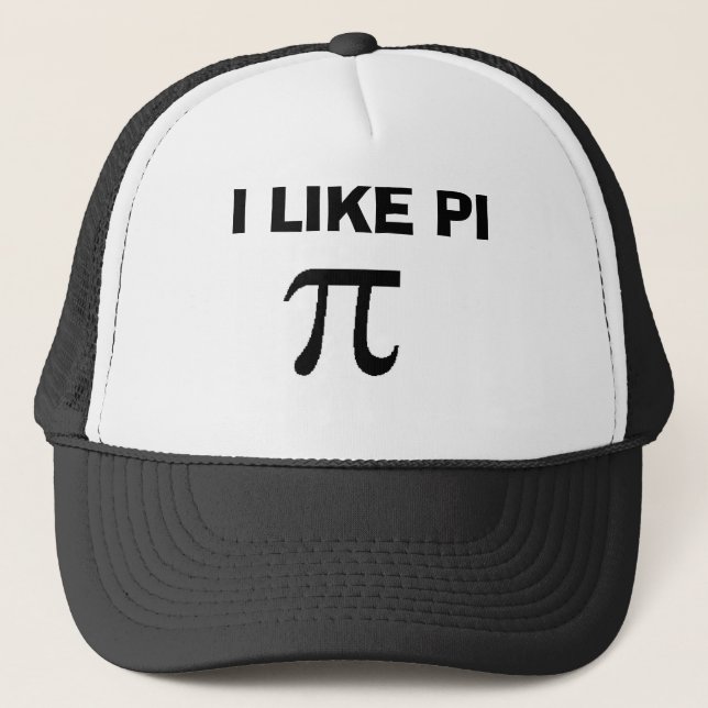 I LIKE PI TRUCKER HAT (Front)