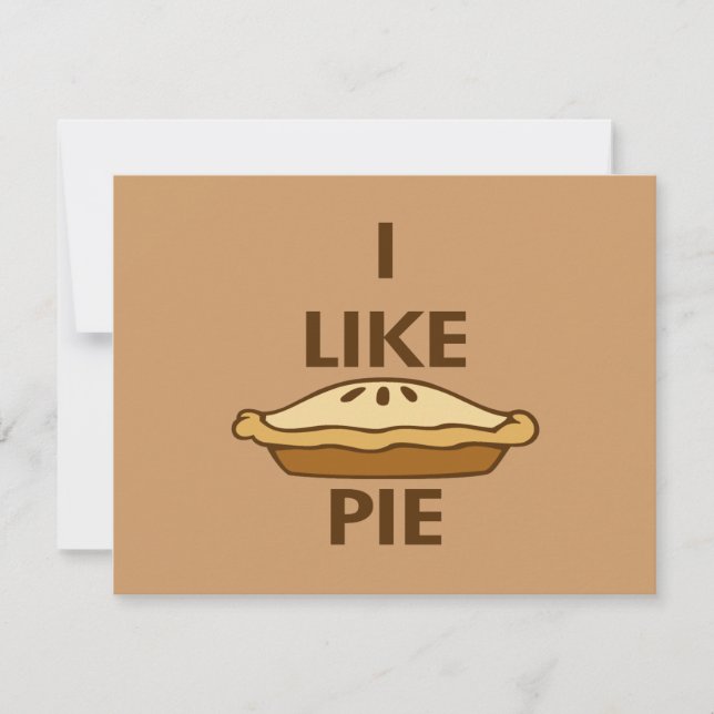 I Like Pie (Front)
