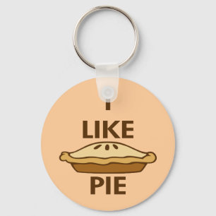 I Like Pie Key Ring