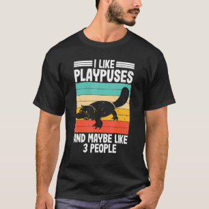 I Like Platypus  Pltypus Pladapus Platypus Kids T-Shirt