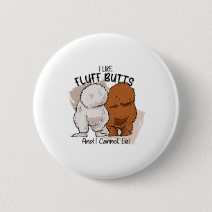 I Like Silkie Chicken And I Cannot Lie 6 Cm Round Badge