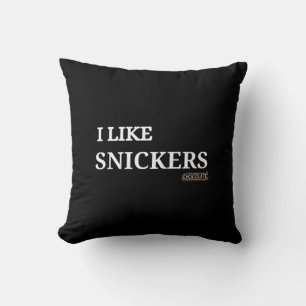 i like snickers cushion