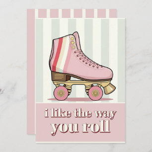 I Like The way  You Rock Valentine's  Day  Card